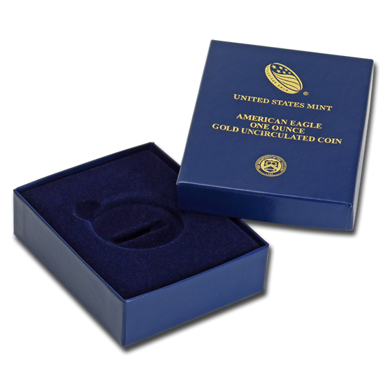 OGP Box & COA - 2017-W 1 oz Burnished Gold Eagle OGP Box & COA - 2017-W 1 oz Burnished Gold Eagle